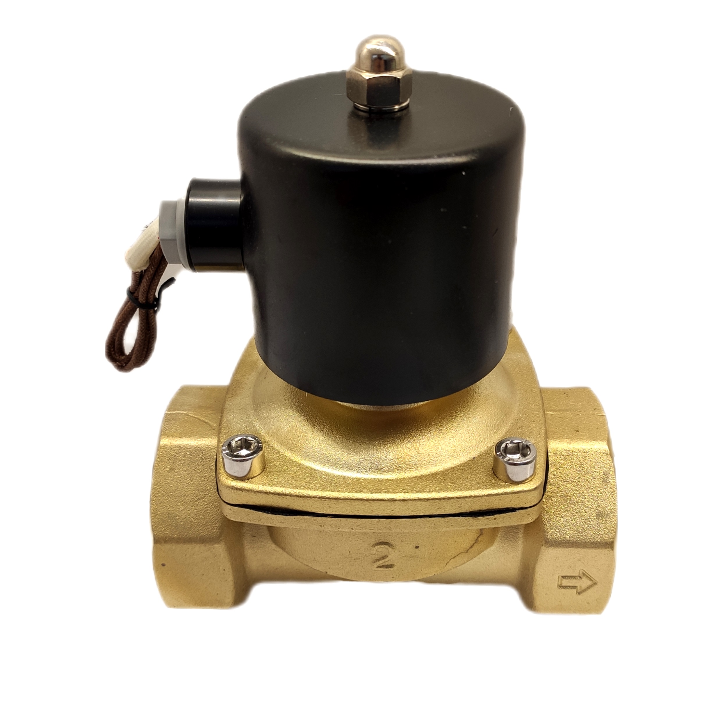 شیر برقی برنجی مدل UW-50 سایز 2 بوبین 220 شیر برقی برنجی مدل UW-50 سایز 2 بوبین 220 در فروشگاه تجهیزات ابزار دقیق فارس کنترل