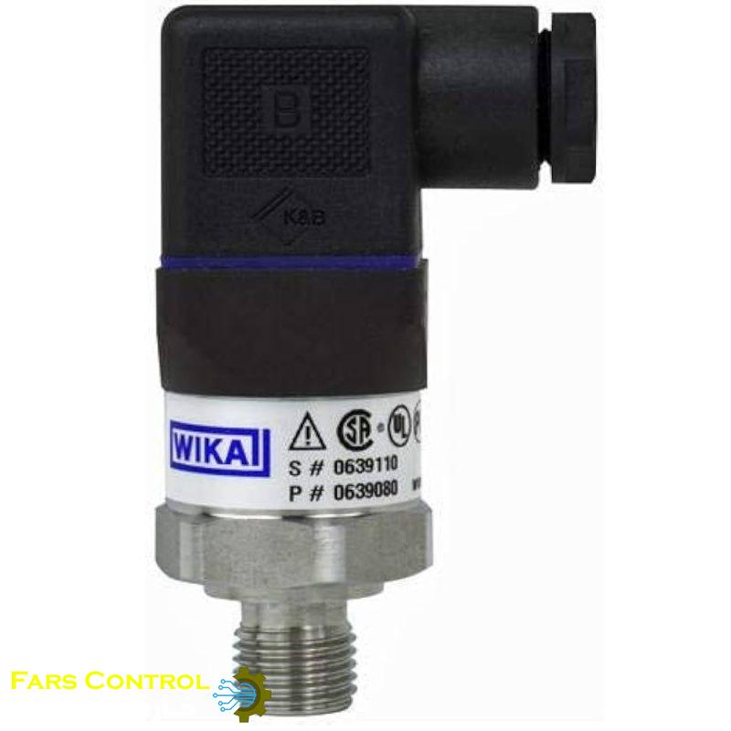 ترانسمیتر فشار برند ویکا (WIKA) چین مدل A-10 رنج 250-0 بار